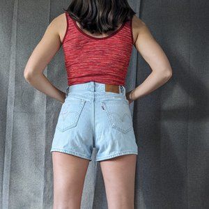 Levi's High Loose Jean Short